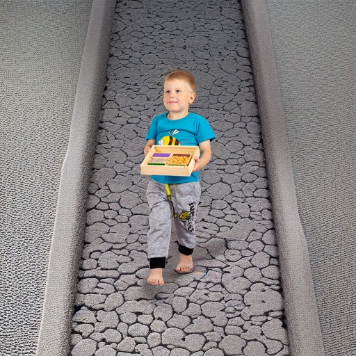 Тактильная дорожка, 10 модулей ЛЭМ