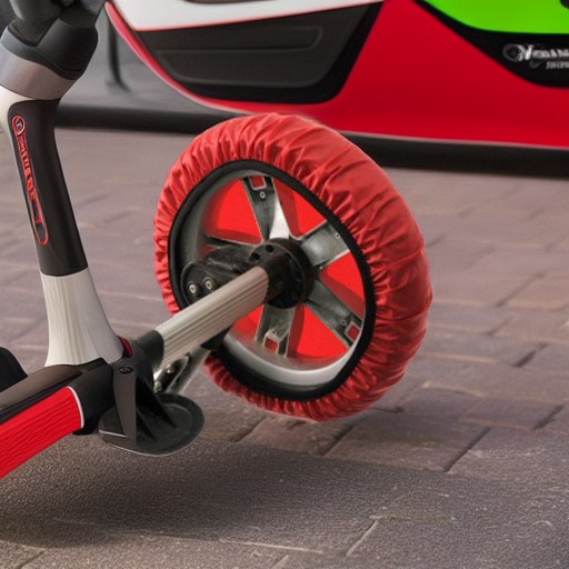 Чехлы на колеса диаметром 20-40 см, красные Чудо-Чадо