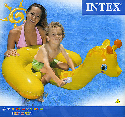 Маленький жираф Intex