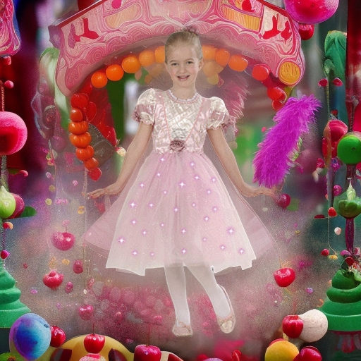 Балерина розовая, рост 110 Widmann