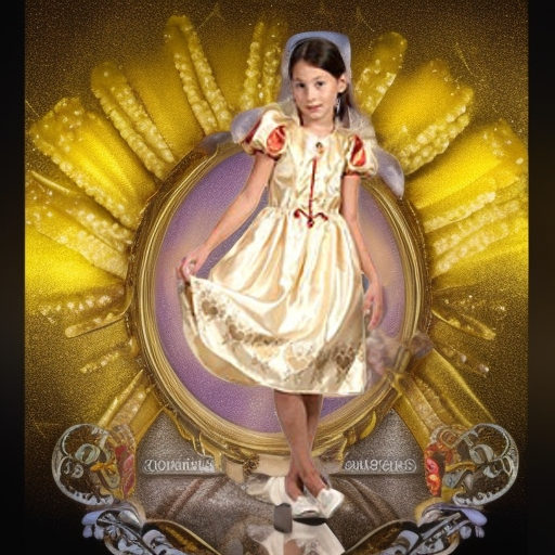 Принцесса БЕЛОСНЕЖКА (золотая), рост 128 Christy's