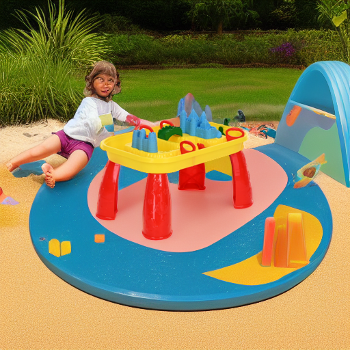 Столик для игры с водой и песком Pilsan