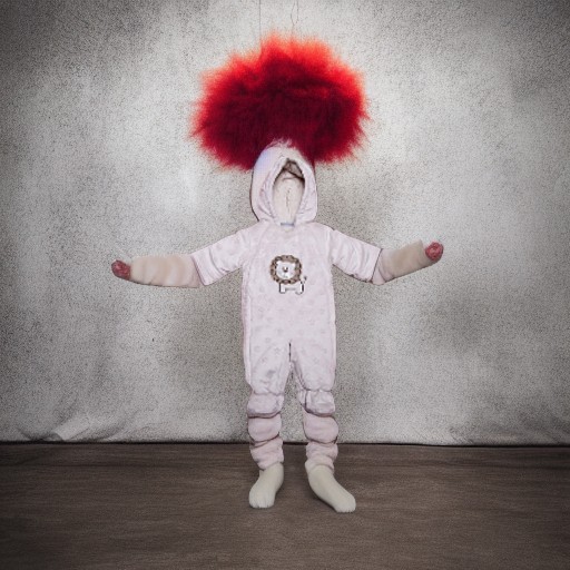 Комбинезон меховой ЛЬВЕНОК, 6-9 месяцев Bon Bebe