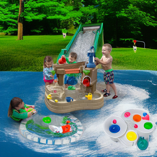 Столик для игр с водой Запруда Step-2