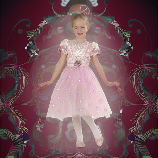 Балерина розовая, рост 110 Widmann