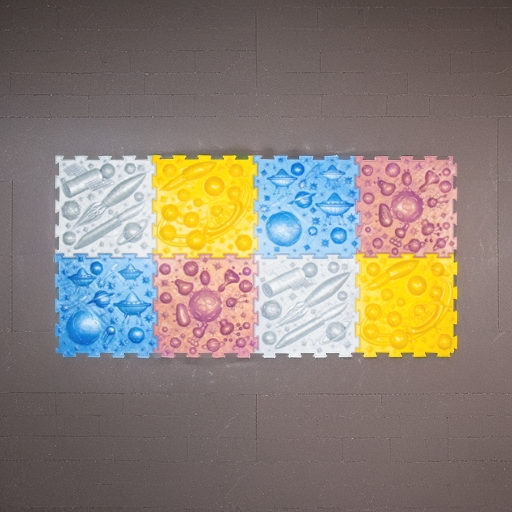 Модульный коврик ОРТОДОН Набор № 12 Космос