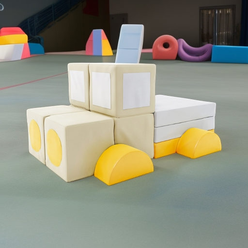 Мягкие игровые блоки Пикап Pastel Romana