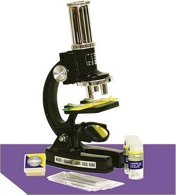 Микроскоп 100х, 200х, 450х, 23 предмета Eastcolight