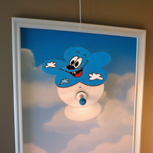 Вешалка настенная ОБЛАЧКО, 1 крючок Pomy Toys