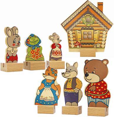 Набор ПЕРСОНАЖИ СКАЗКИ ТЕРЕМОК Краснокамская игрушка