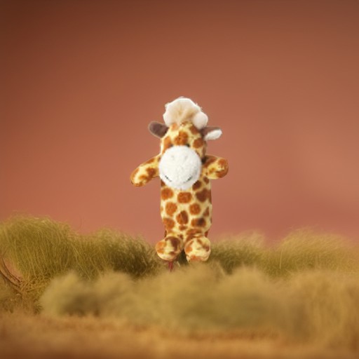 Кукла на пальчик ЖИРАФ Teddykompaniet