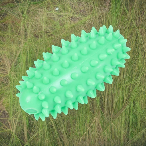 Мяч массажный овальный Дикий огурец МалышОК зеленый