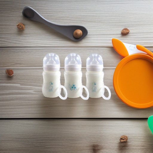 Бутылочки для кормления АНТИКОЛИК, 3 шт., белые Nurtria