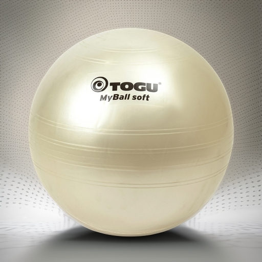 Гимнастический мяч TOGU My Ball Soft 75 см белый перламутровый