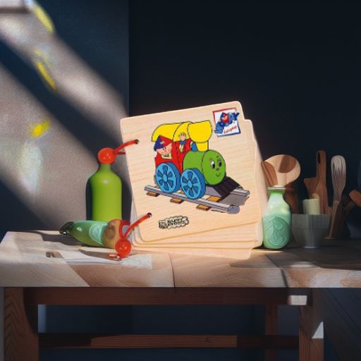 Деревянная книжка ЖИВОТНЫЕ Woody