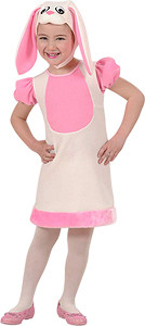 Карнавальный косюм Зайчик девочка, рост 110 Widmann