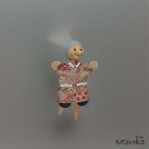 Кукла на руку БАБУШКА Moravska Ustrenda Brno