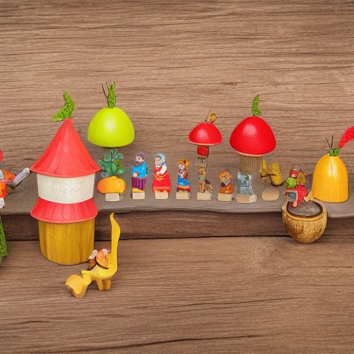 Набор ПЕРСОНАЖИ СКАЗКИ РЕПКА Краснокамская игрушка