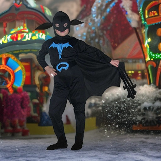 Карнавальный костюм Бэтмен, рост 120-130 Snowmen