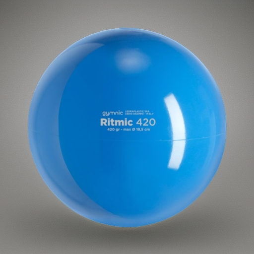 Мяч для художественной гимнастики Ritmic 18,5 см, 420 г Ledraplastic