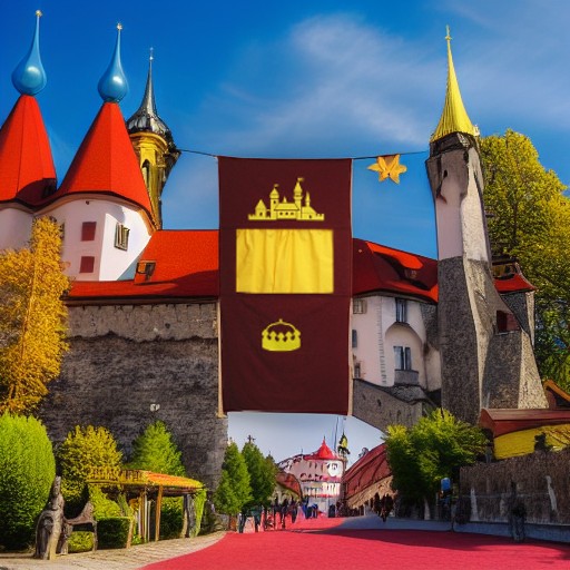 Ширма для кукольного театра ЗАМОК Moravska Ustrenda Brno