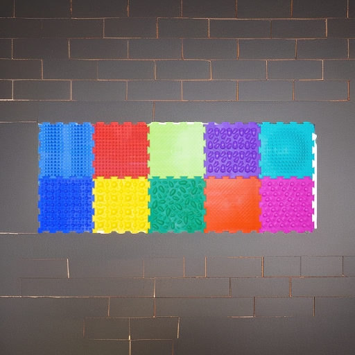 Модульный коврик ОРТОДОН Набор № 10 Ассорти