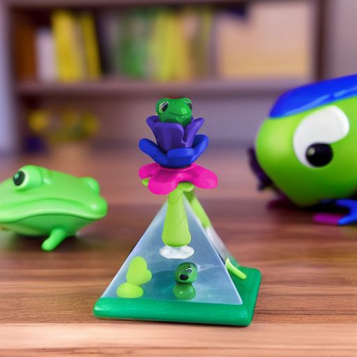 Пирамидка ЛЯГУШОНОК BeeZeeBee