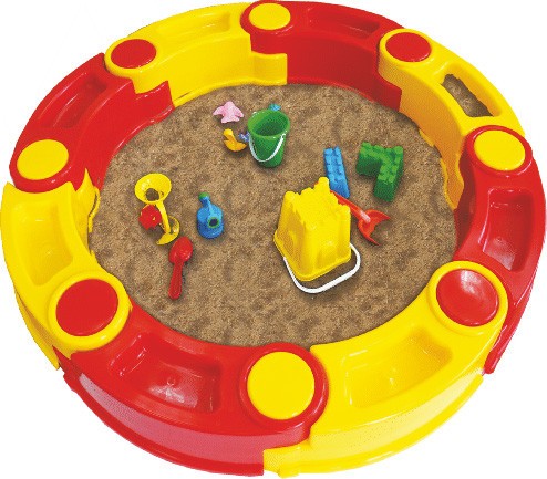 Песочница пластиковая составная 150 см СТРОМ