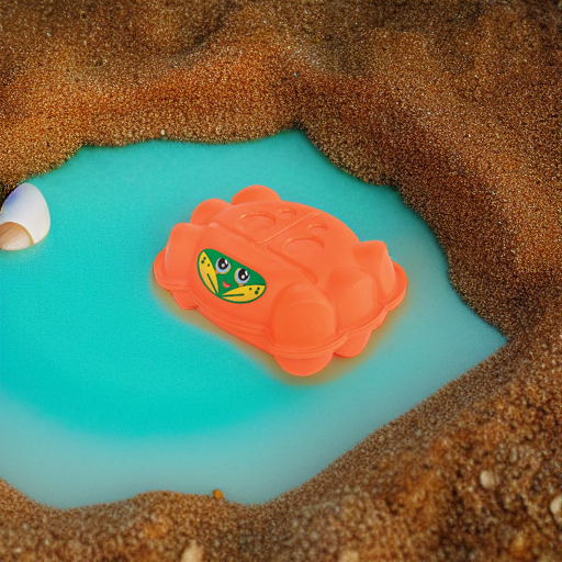 Песочница Краб с крышкой PARADISO