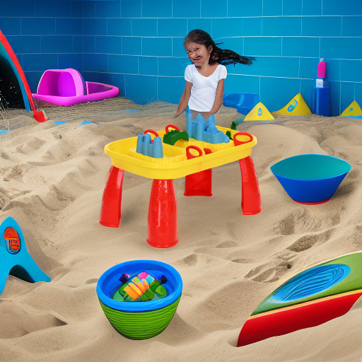 Столик для игры с водой и песком Pilsan