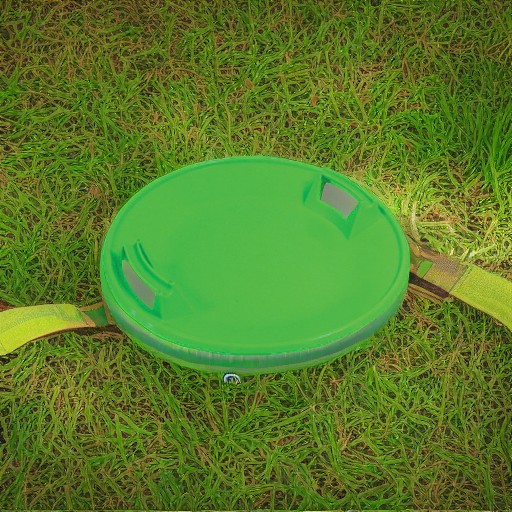 Санки-ледянка круглые зеленые Разное