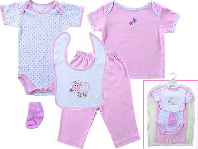 Набор ОВЕЧКА, 0-3 месяца Hudson Baby