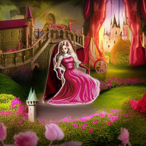 Детская тематика. Спящая красавица Schipper