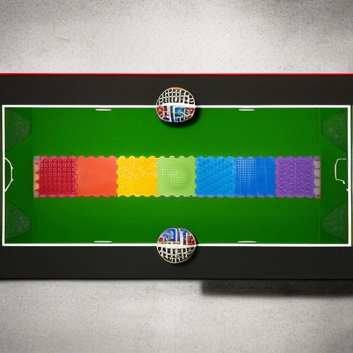 Модульный коврик ОРТОДОН Набор № 4 Радуга