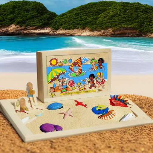 Пазл деревянный Пляж ЛЭМ