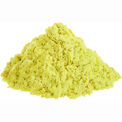 Марсианский песок 500 г желтый, 4 формочки Bondibon