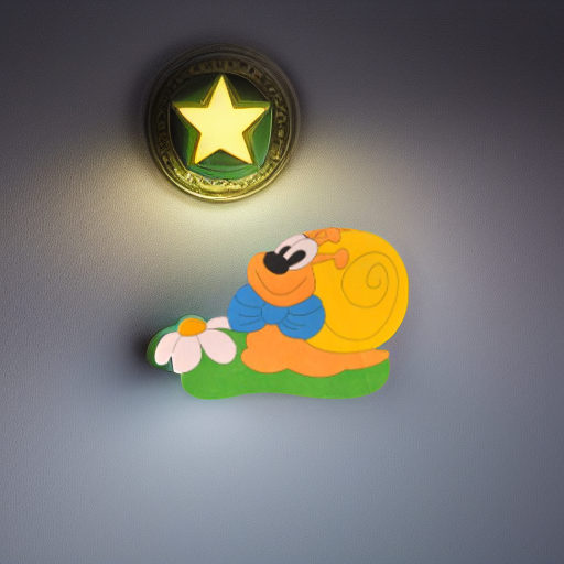 Лампа настенная УЛИТКА-МАЛЬЧИК Pomy Toys