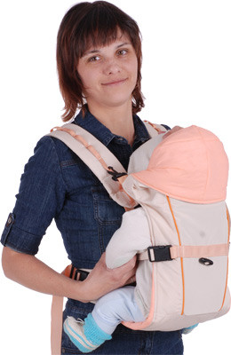 Рюкзак-кенгуру BabyActive Simple, бежевый Чудо-Чадо