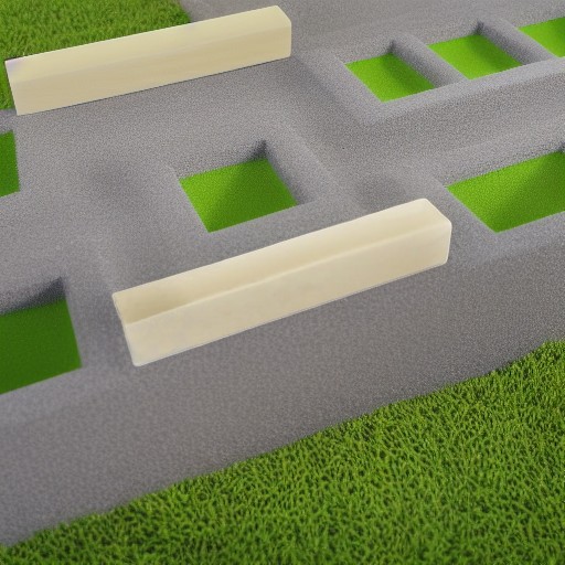 Мягкий ограничительный блок 100х15х15 см