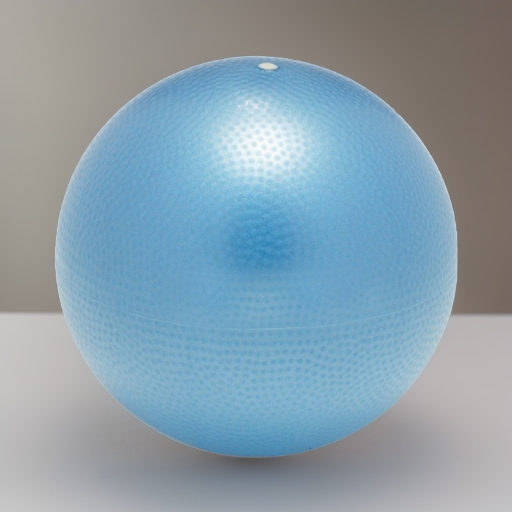 Мяч для пилатеса SOFTGYM OVER 23 см голубой Ledraplastic