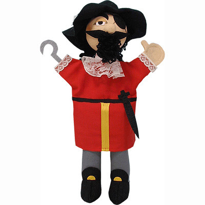 Кукла на руку КАПИТАН ХУК Moravska Ustrenda Brno