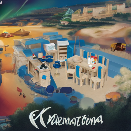 Мебель для домика СТОЛОВАЯ