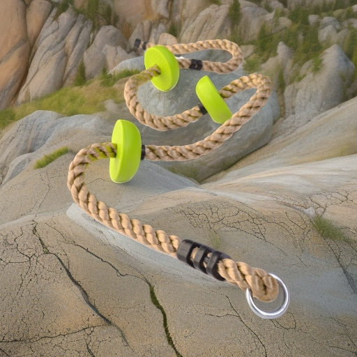 Канат с зацепами салатовый