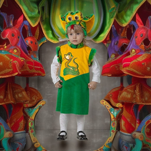 Змейка плюшевая, рост 110 Батик