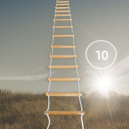 Лестница веревочная 10 ступеней