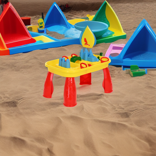 Столик для игры с водой и песком Pilsan