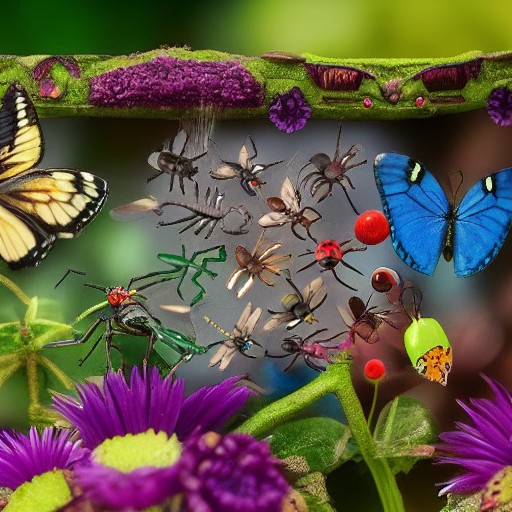 Набор фигурок Насекомые, 12 штук Miniland