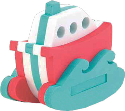 Игрушка-конструктор для ванны КОРАБЛИК El'Basco