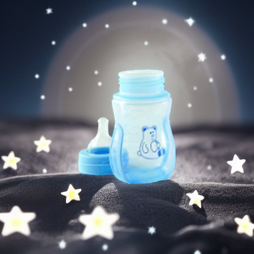 Бутылочка для кормления АНТИКОЛИК, голубая Nurtria