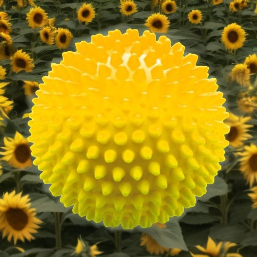 Мяч мягкий массажный ЕЖИК 18 см, желтый Альпина Пласт